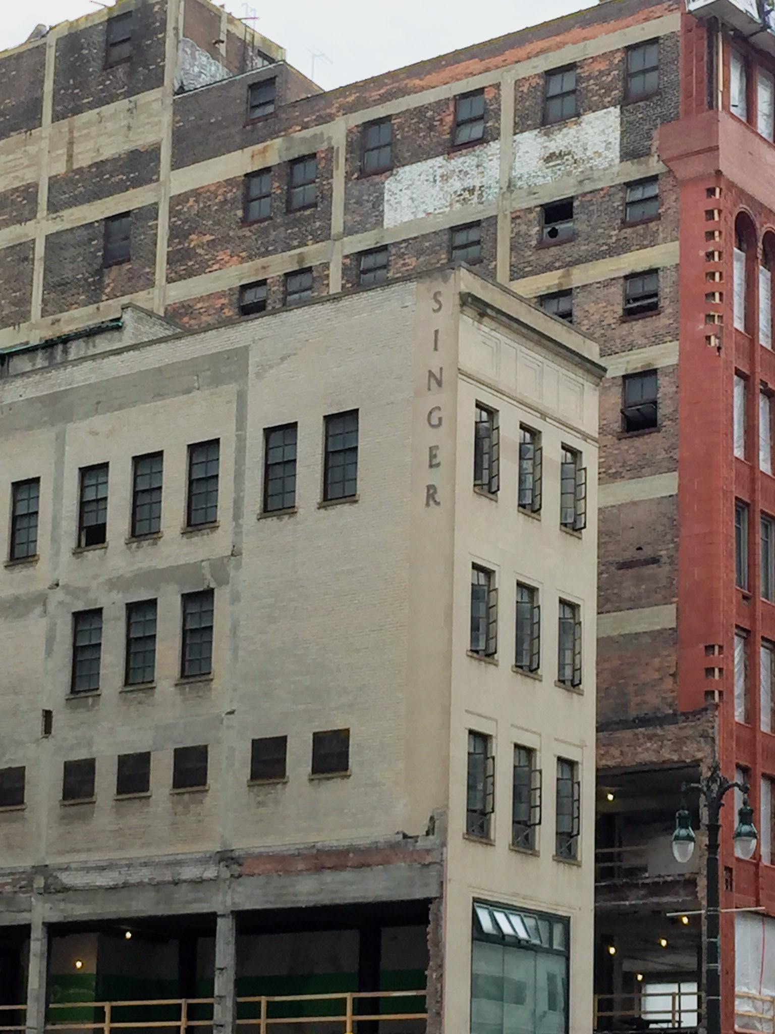 Singer Sewing Machine Company - Detroit Michigan -  June 2017