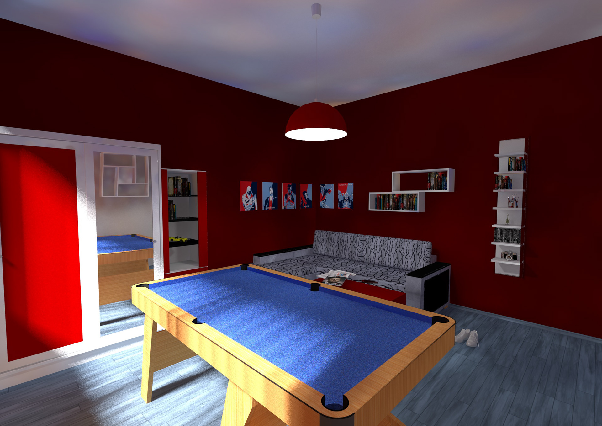 Bedroom/Спалня-Гостна