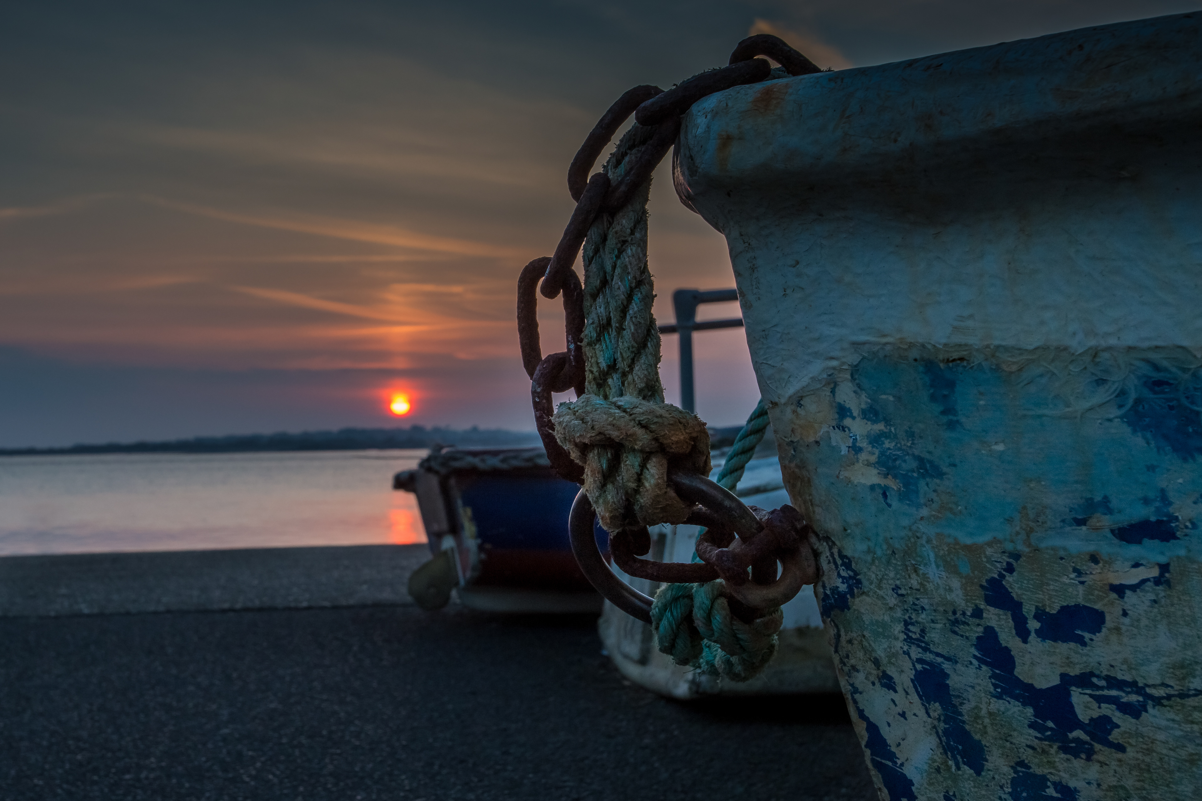 Winter Sunset, UK