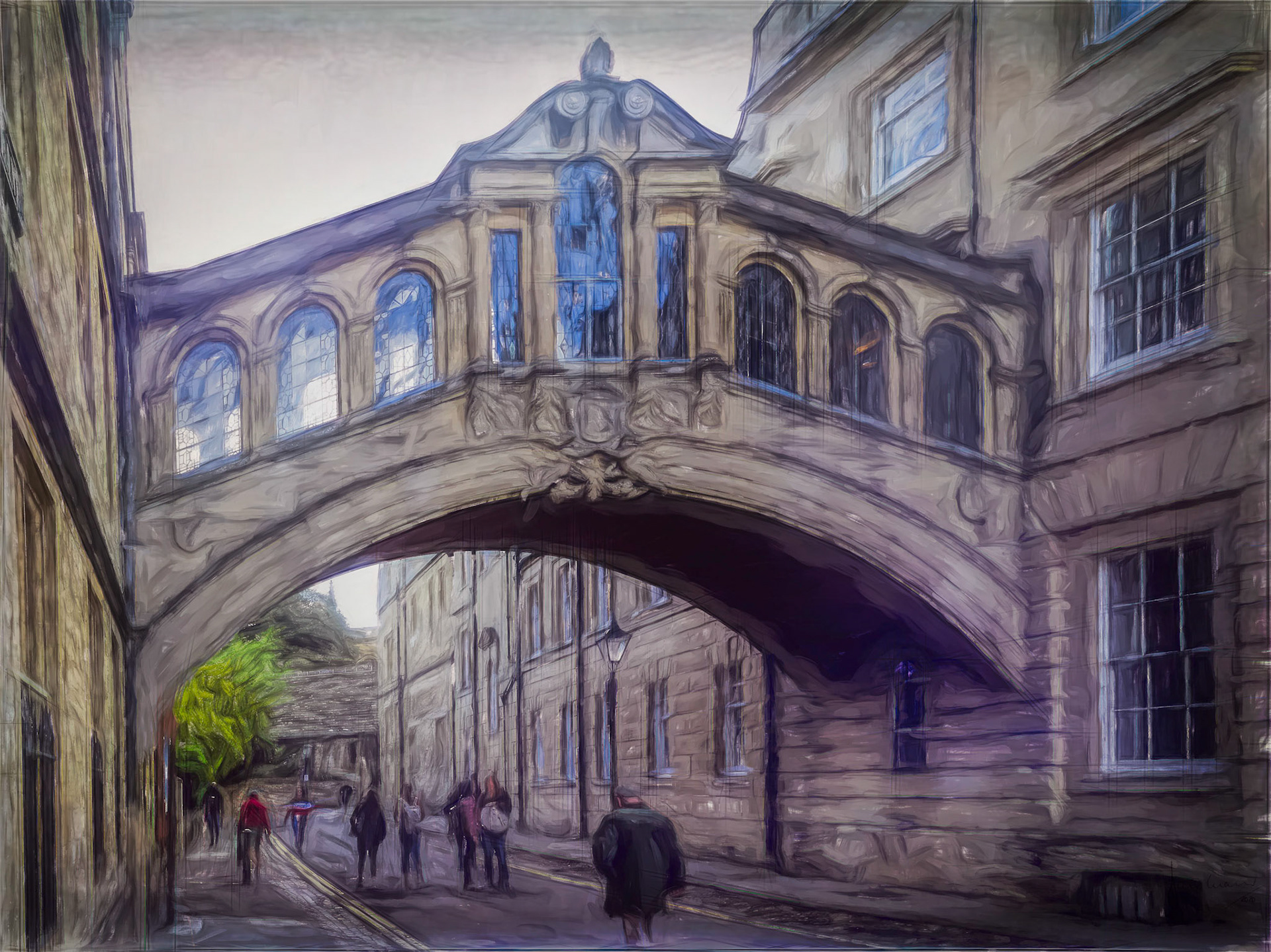 British Icons 20 Bridge of Sighs, Oxford