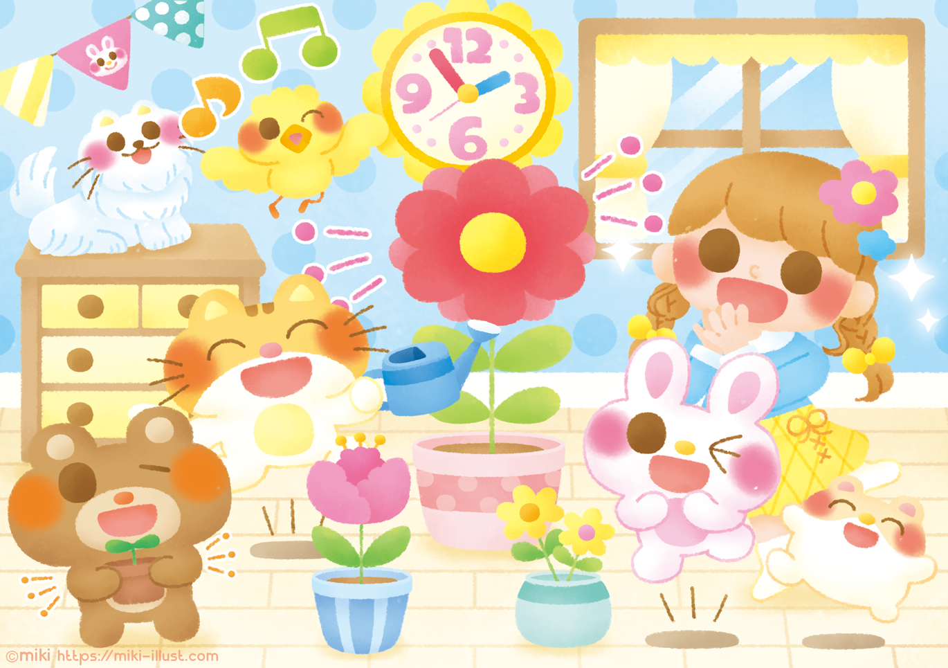 イラストレーター ミキ 幼児 動物 子ども向け 可愛いイラスト Miki Illustration Web Site イラストレーター ミキ 幼児 動物 子ども向け 可愛いイラスト Miki Illustration Web Site