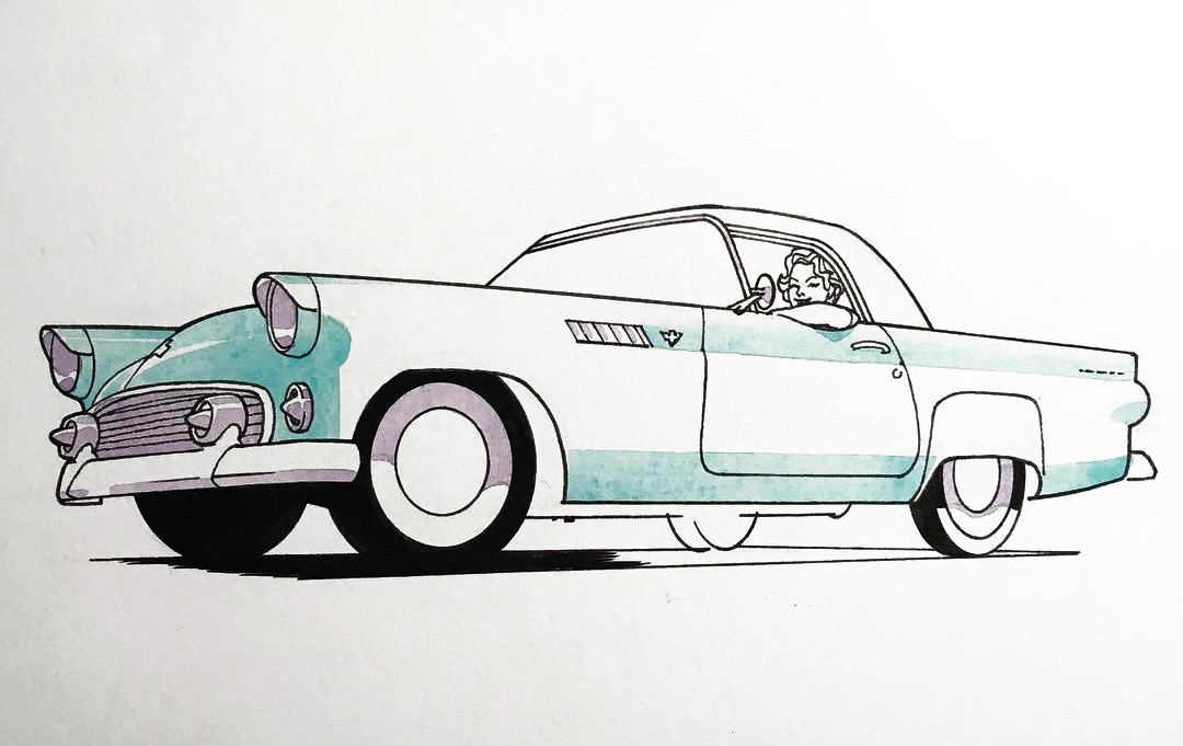 1955 Ford Thunderbird WIP