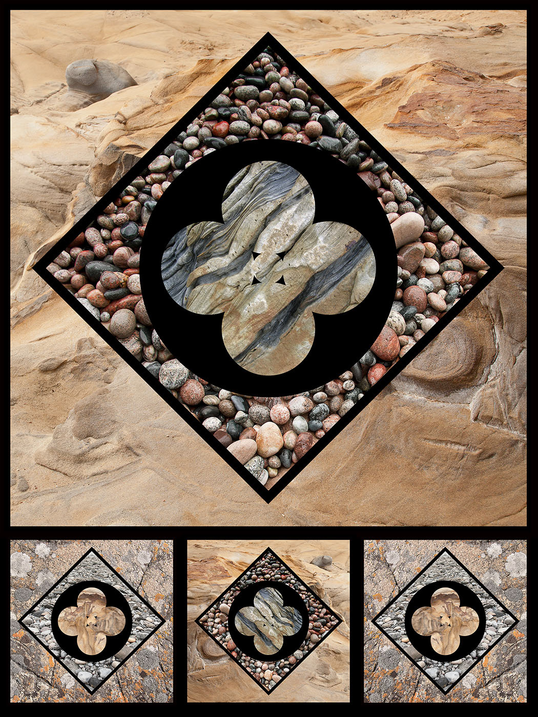 Stone Meditation II, 10.6"x14", $350, edition of 20