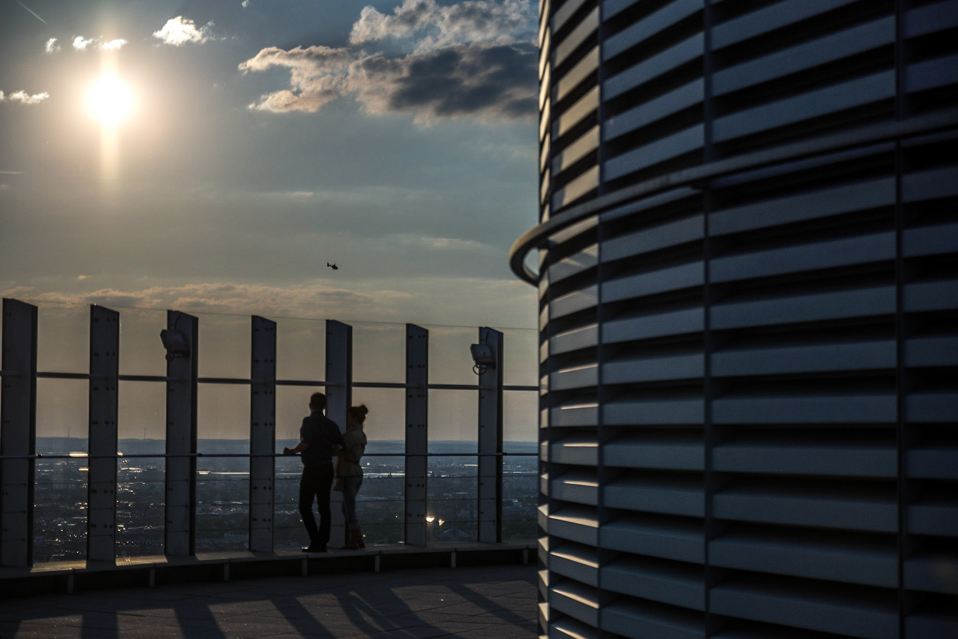 Noch ein Bild vom #BusinessTower in #Nürnberg.