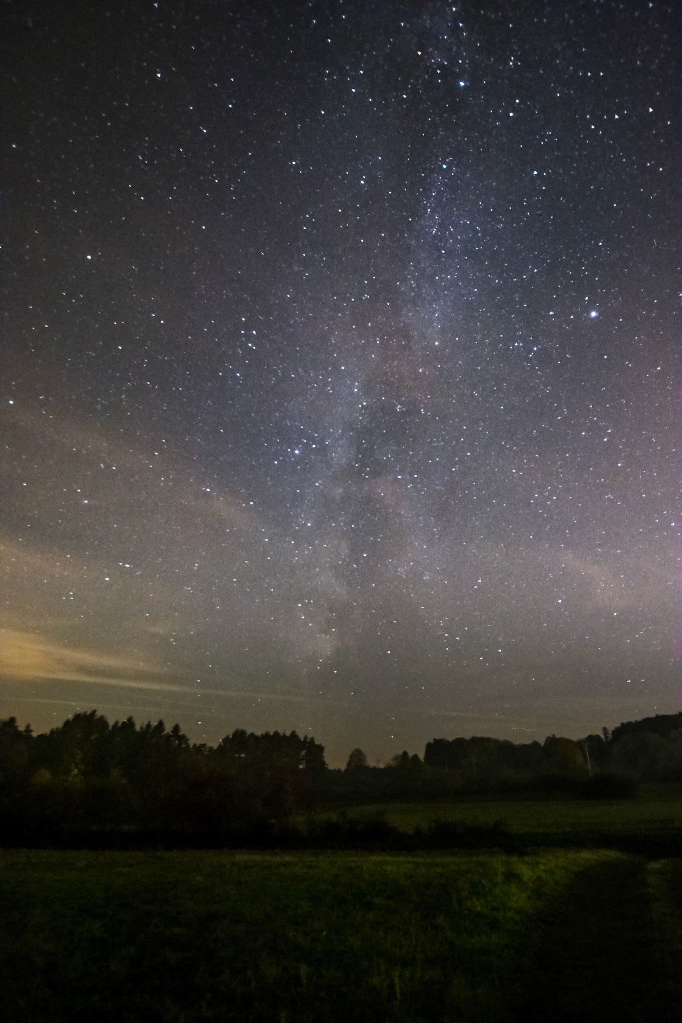 Das Positive unseres "Teamevents" in Parsberg gestern und heute: Schöne #Fotos von der der #Milchstraße