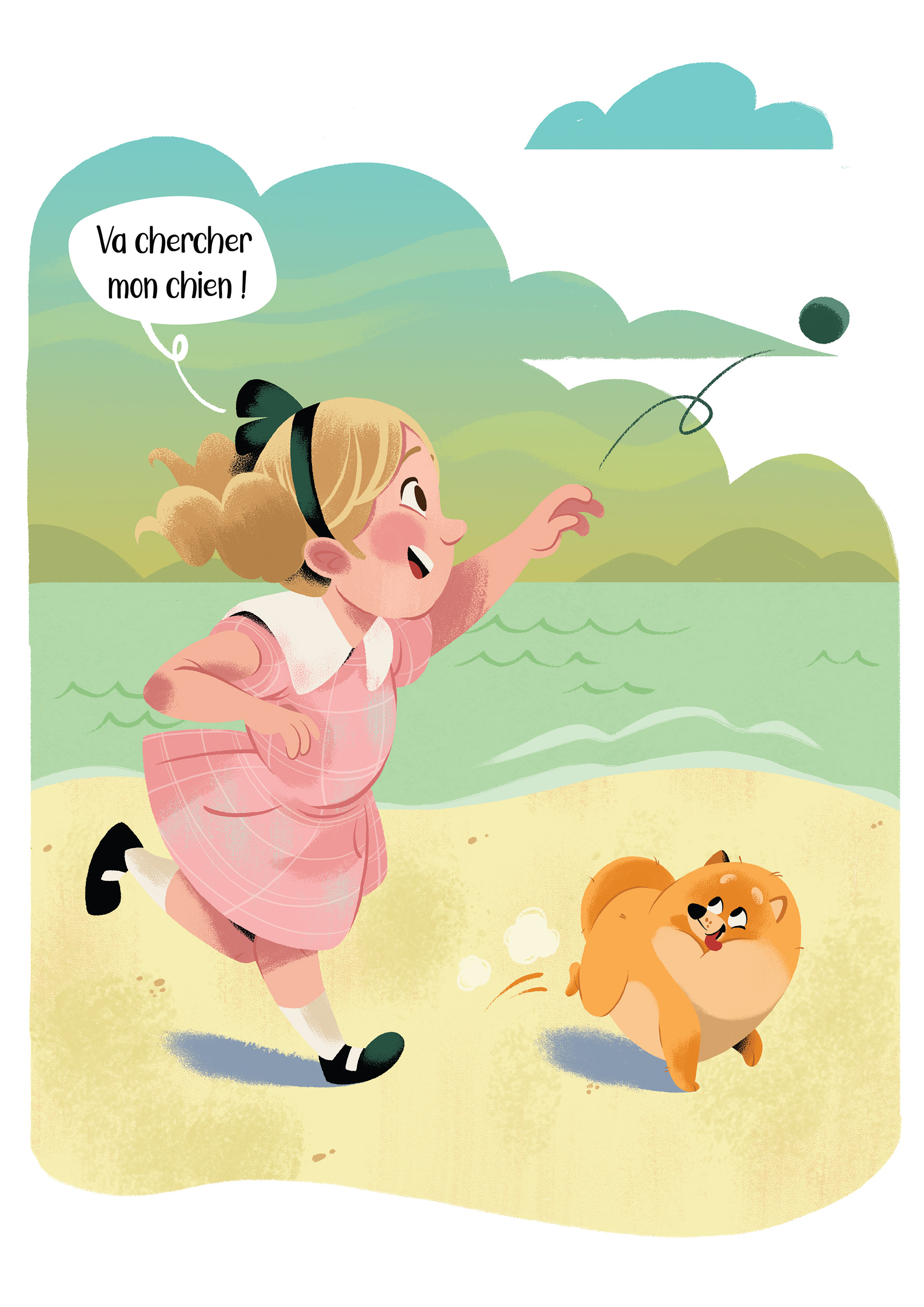 Illustration pour "Bon chien!"