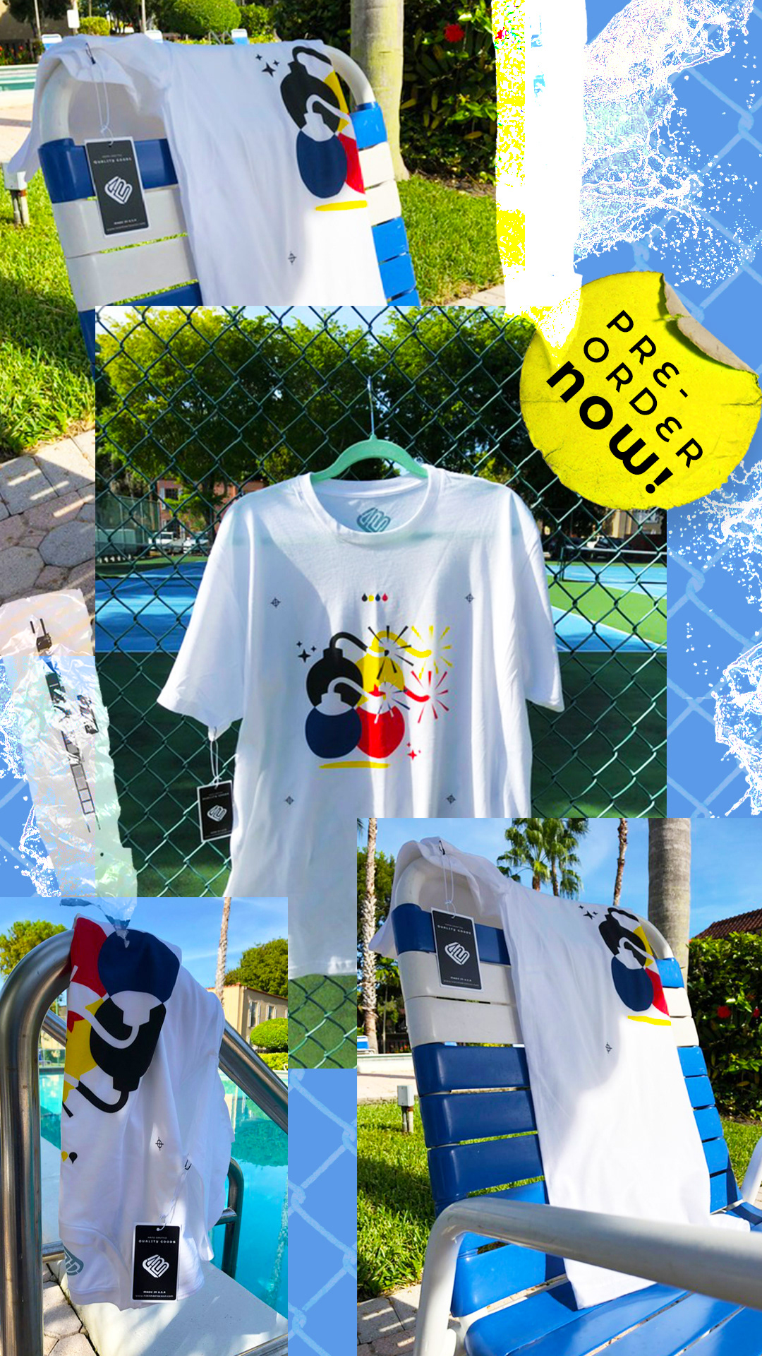 Glyph Bomb Graphic T - Instagram story design 