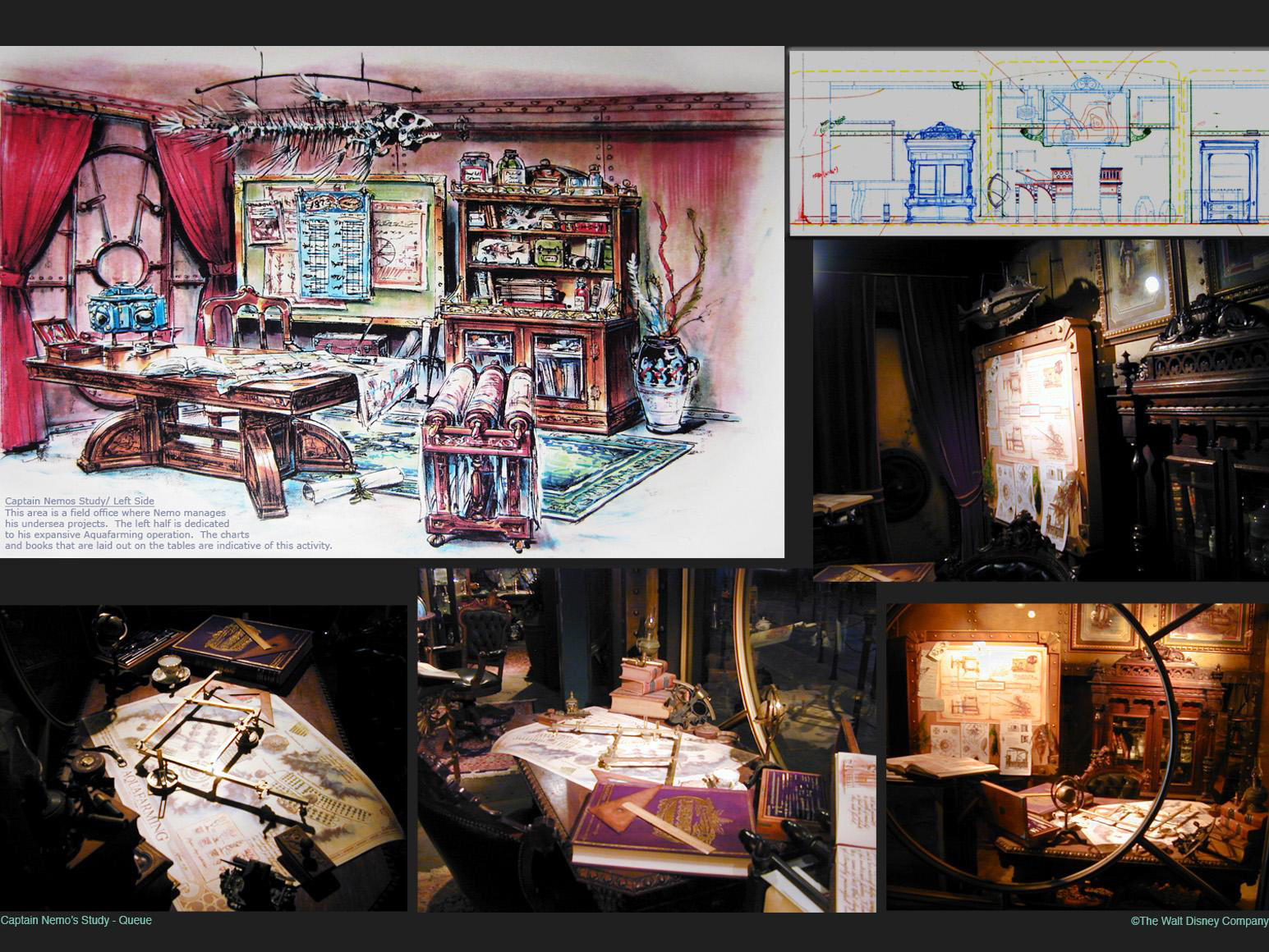 Nemo's Study Lft. Side