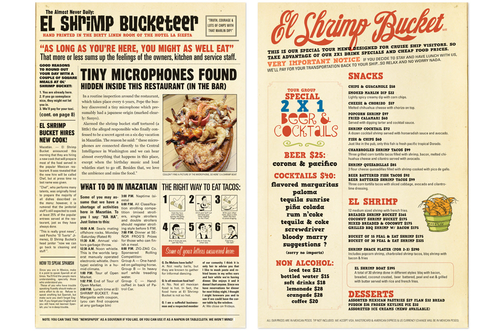 Alejandro Juarez Design El Shrimp Bucket