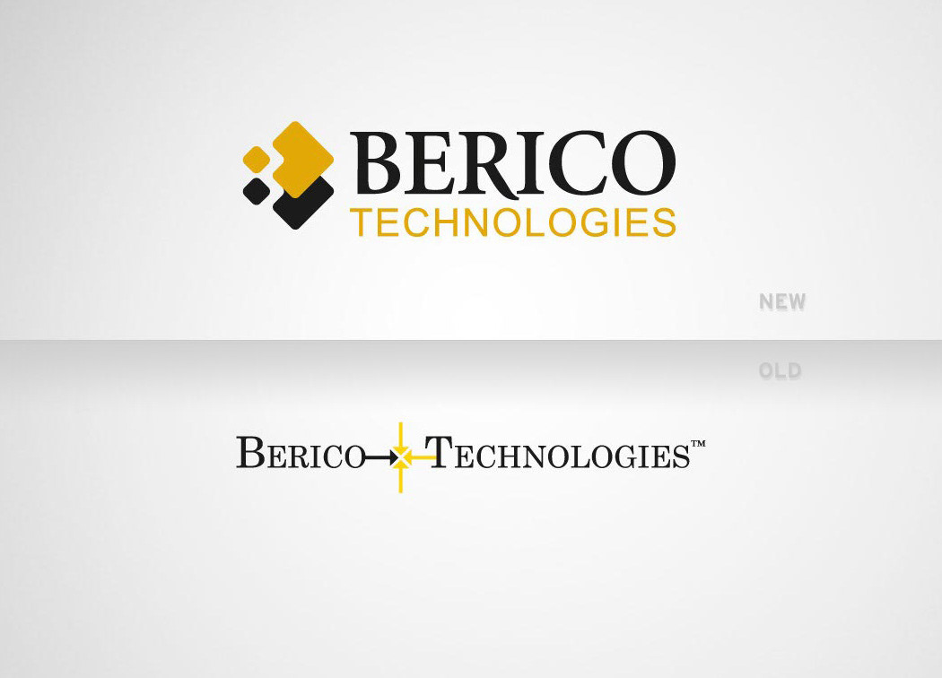 Before and after design for data technology company