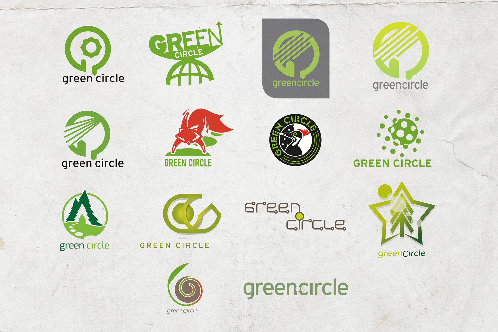 Wood pellet product logo development