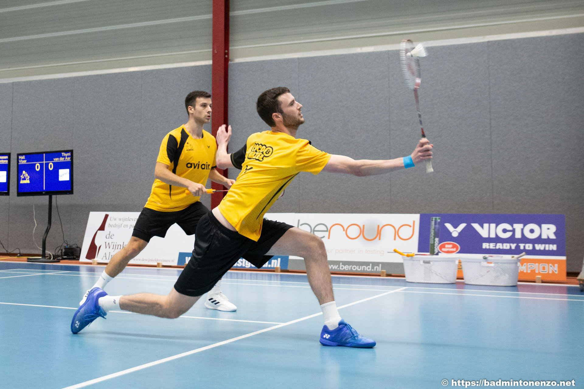 Alex Vlaar en Adam Hall