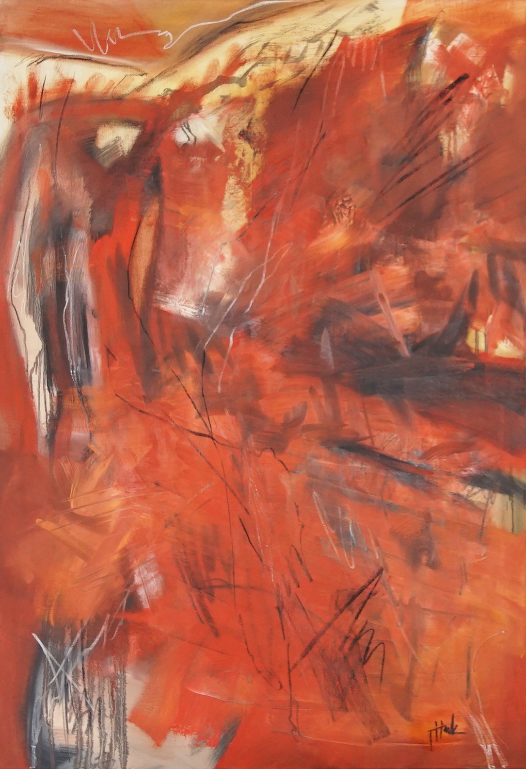VERLIEHEN ; MESS 05 ; 90 x 130cm