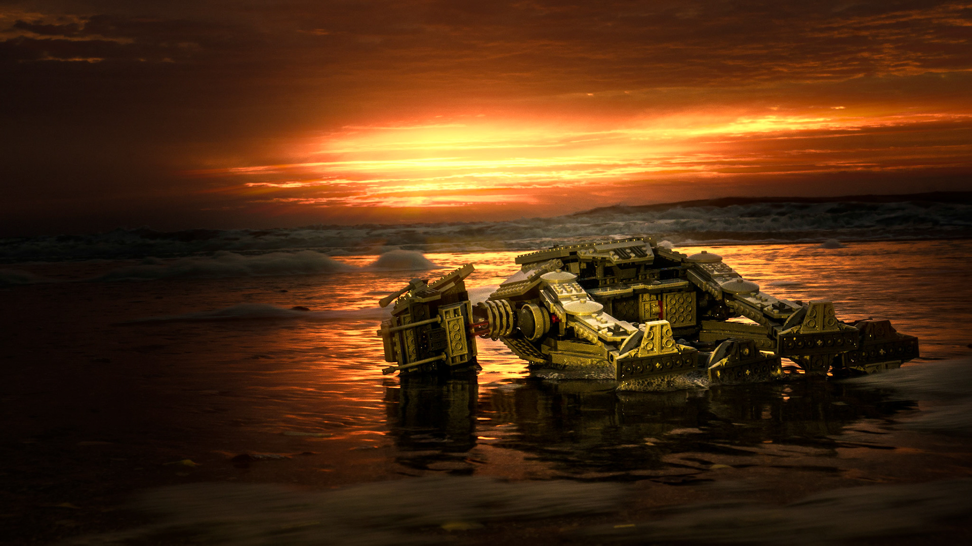 AT-AT Lying Down