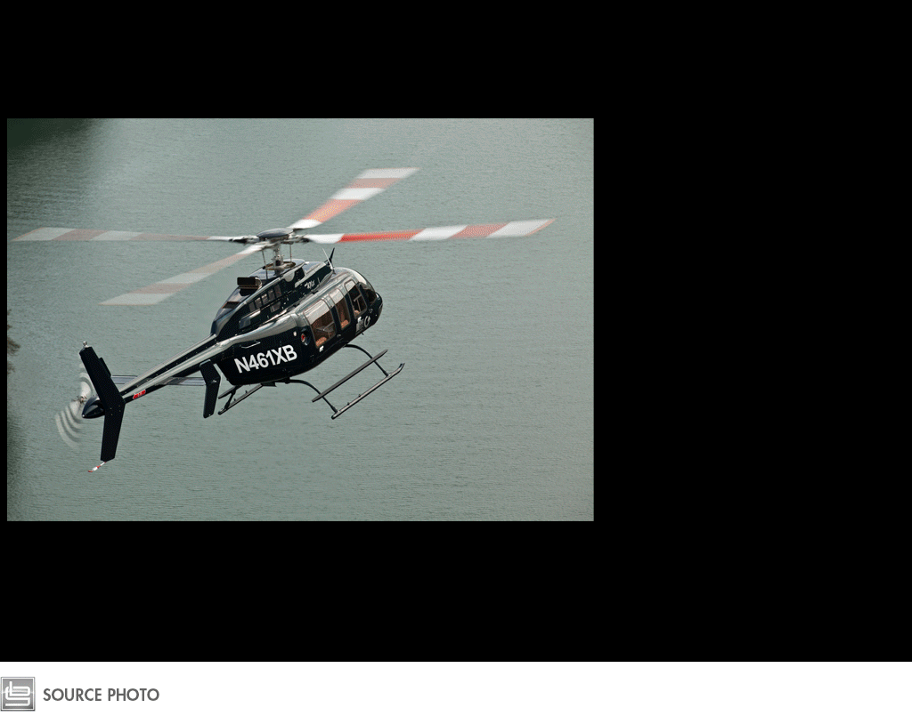 Bell Helicopter 407GX, Image Retouching and Advertising Design by Ben Gilliand, BGV Agency, bgvisual.com