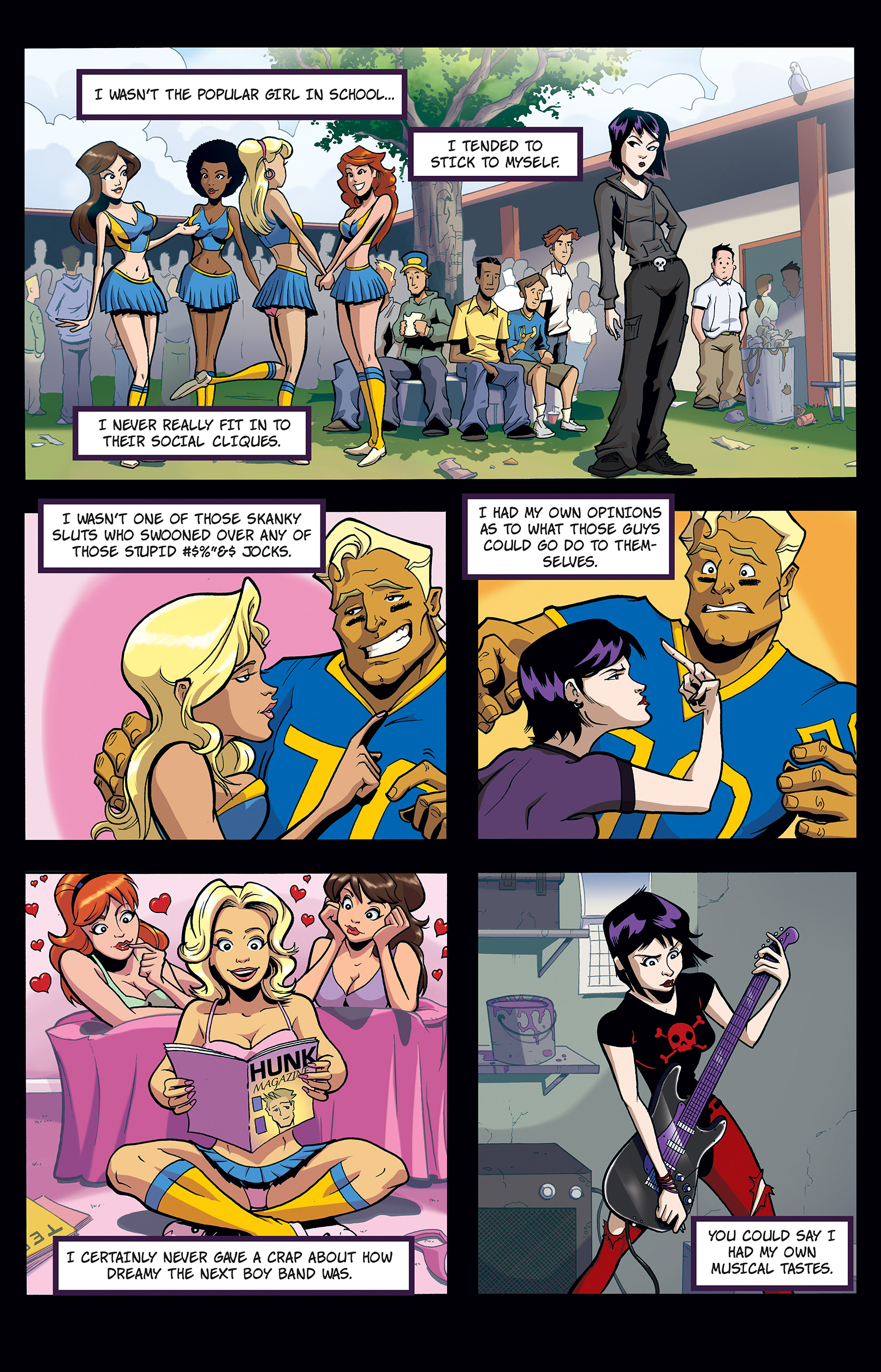 Matt Hebb's Online Portfolio Zombies vs. Cheerleaders