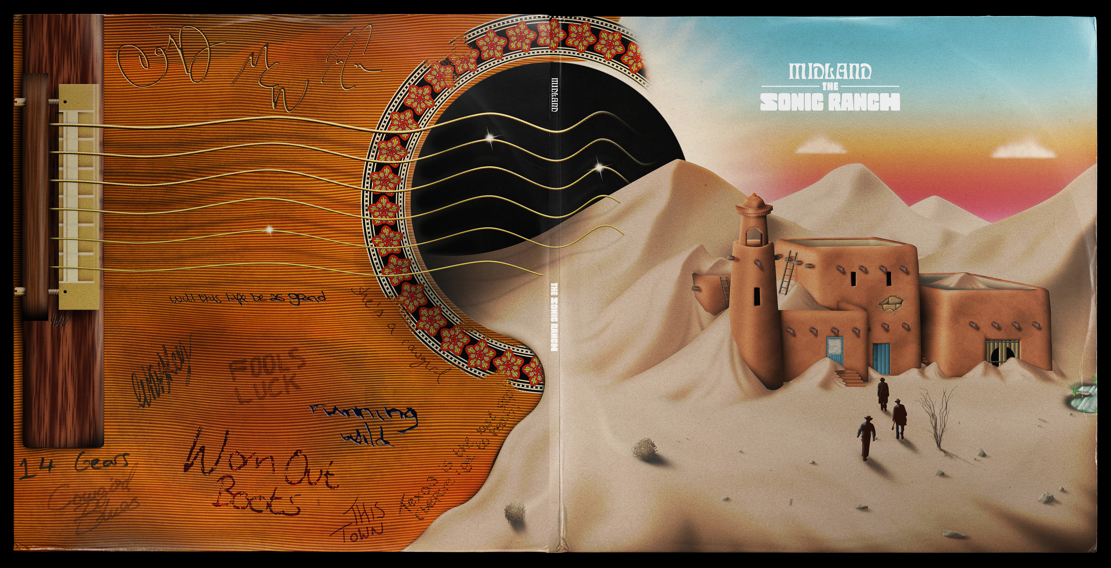 Gatefold Illustration