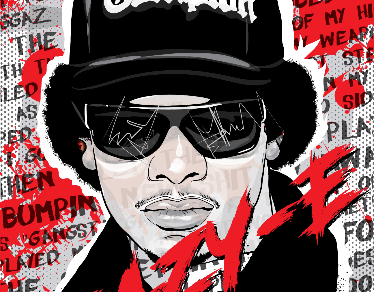 Eazy e тату эскиз