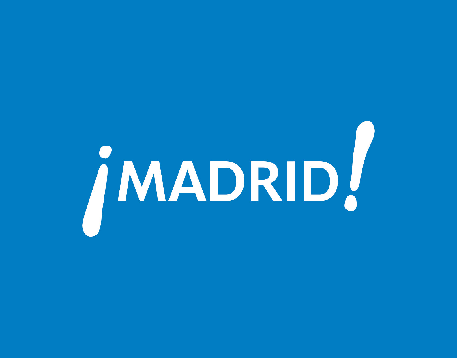 Official download. Bienvenido a Madrid. Welcome to Madrid.