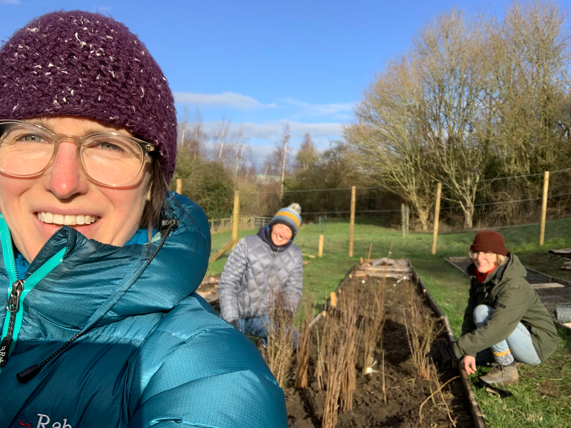 Blooming Whiteway & More Trees BANES Together: Barrow Mead Community Tree Nursery has been a very successful experiment with community collaboration. More Tress BANES kicked things off, and Blooming Whiteway have taken it on. It's been a great way to bring these existing groups together, and make lots of new friends along the way from various places including the local Universities, Duke of Edinburgh Award volunteers, BANES Council and more :-)