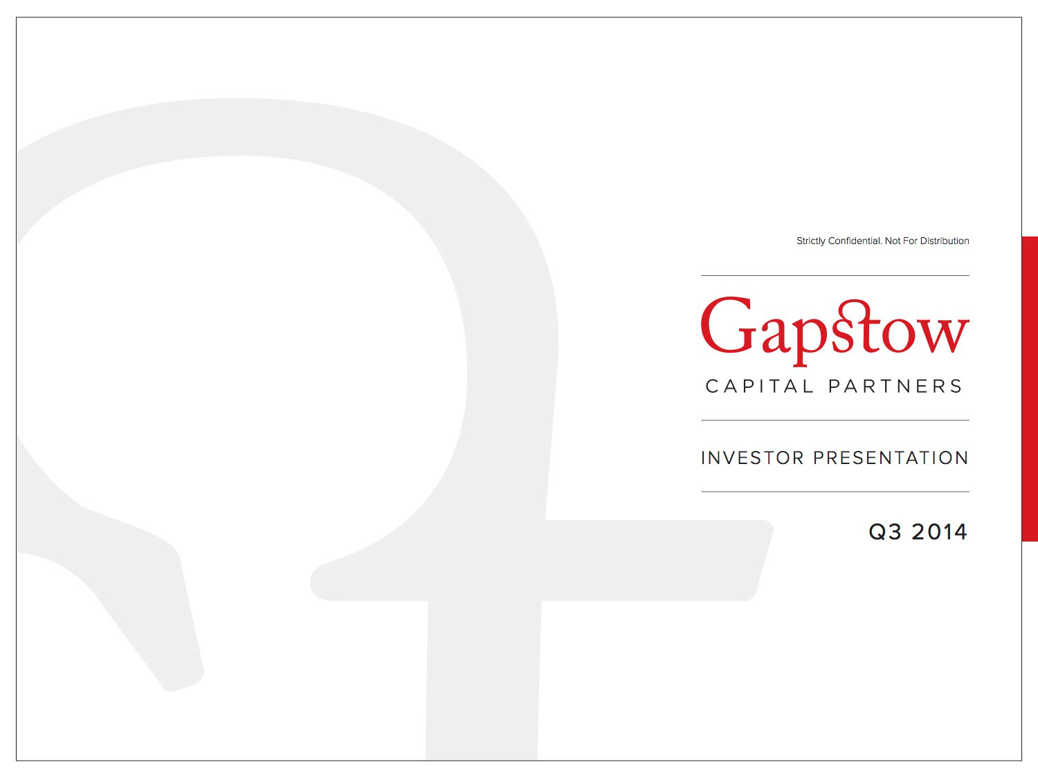 Powerpoint Investor Deck