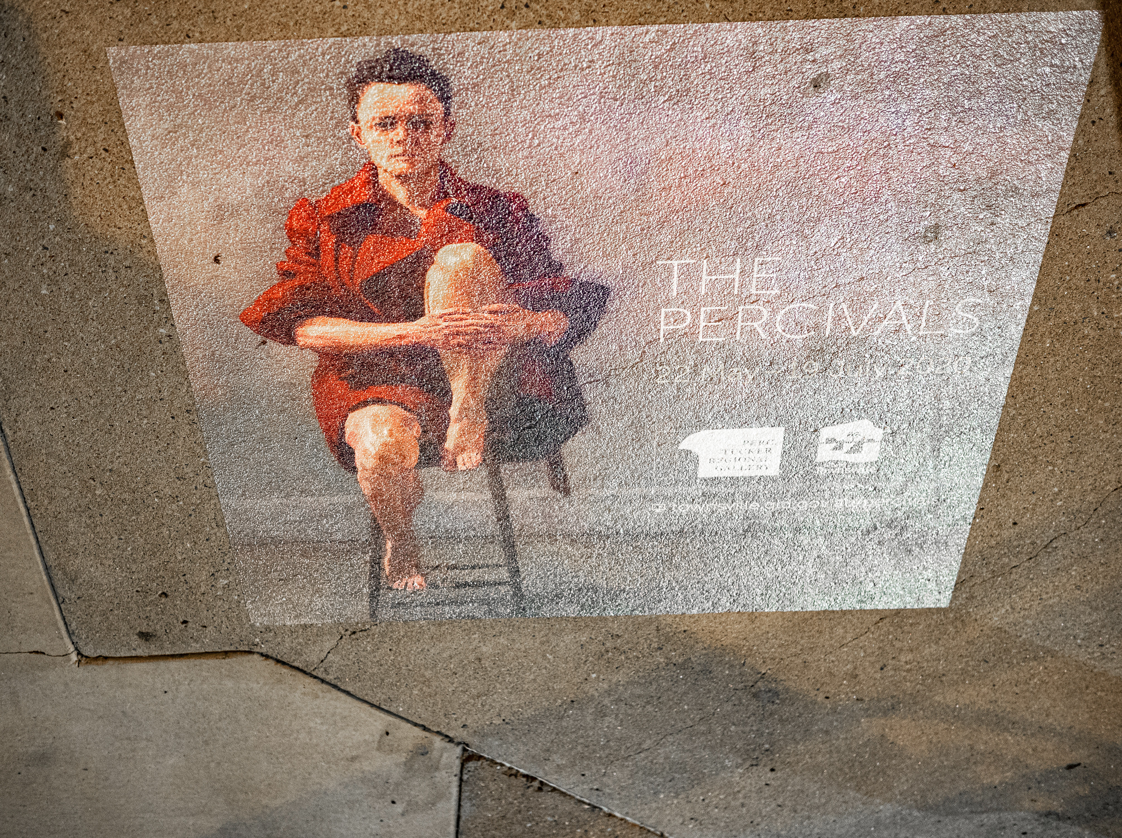 pavement street art