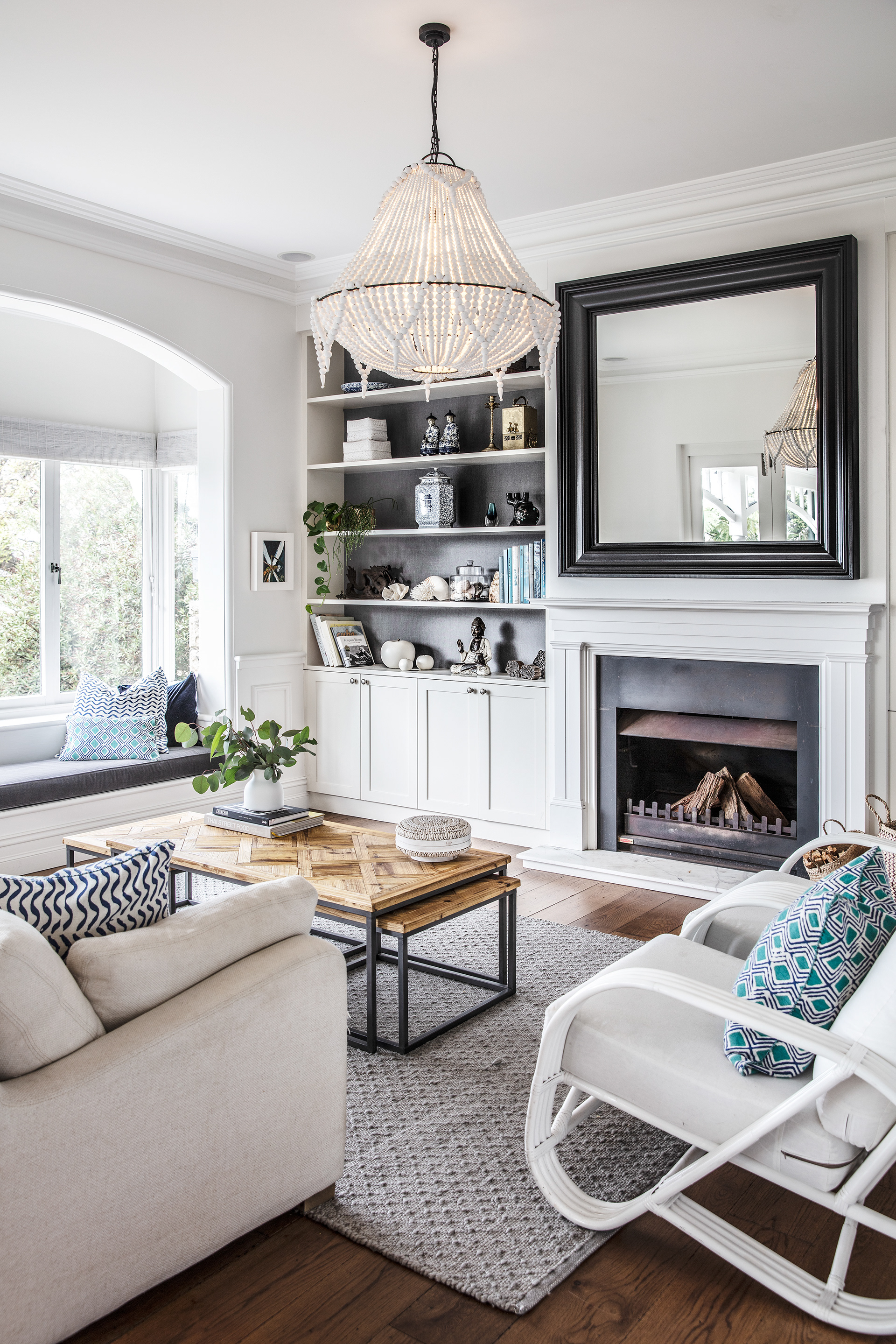 Interior design lounge room by Anna McMillan 