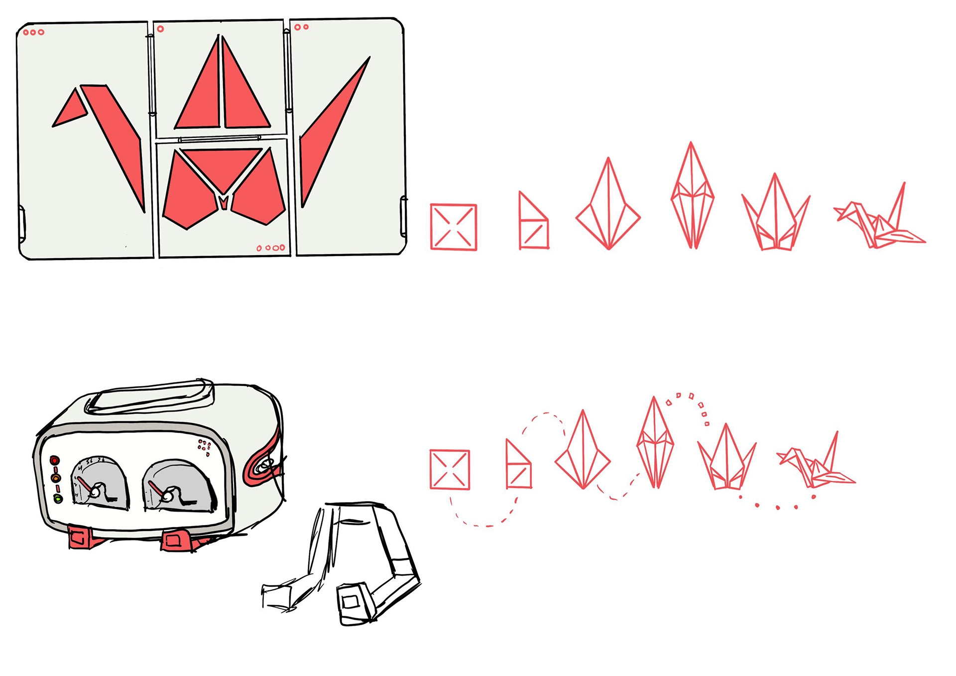 Chosen sketch design 