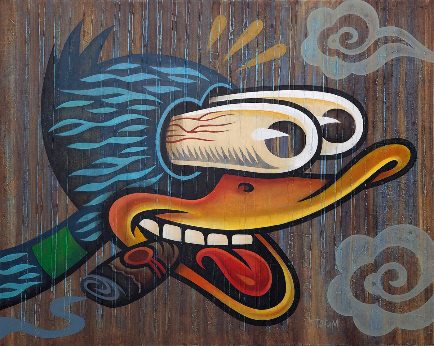 Duck with Cigar