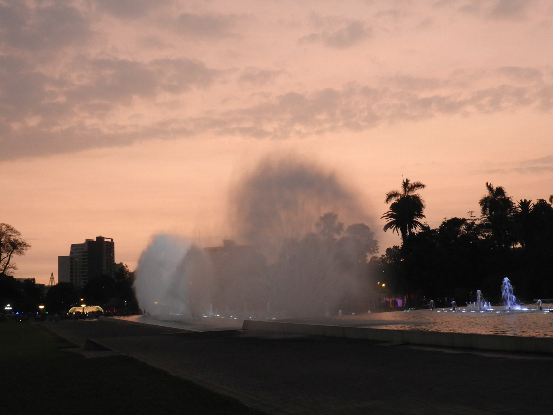 Magic Water Circuit at the Park Reserve in Lima