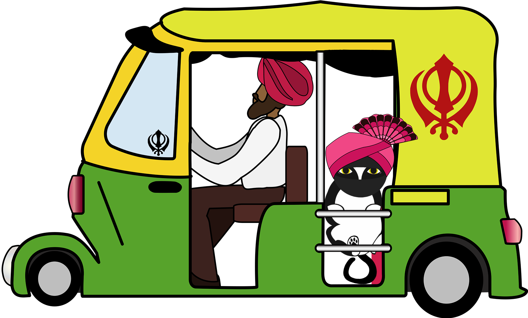 Nina Garman Ninjacat Visits India Auto Rickshaw Ninjacat