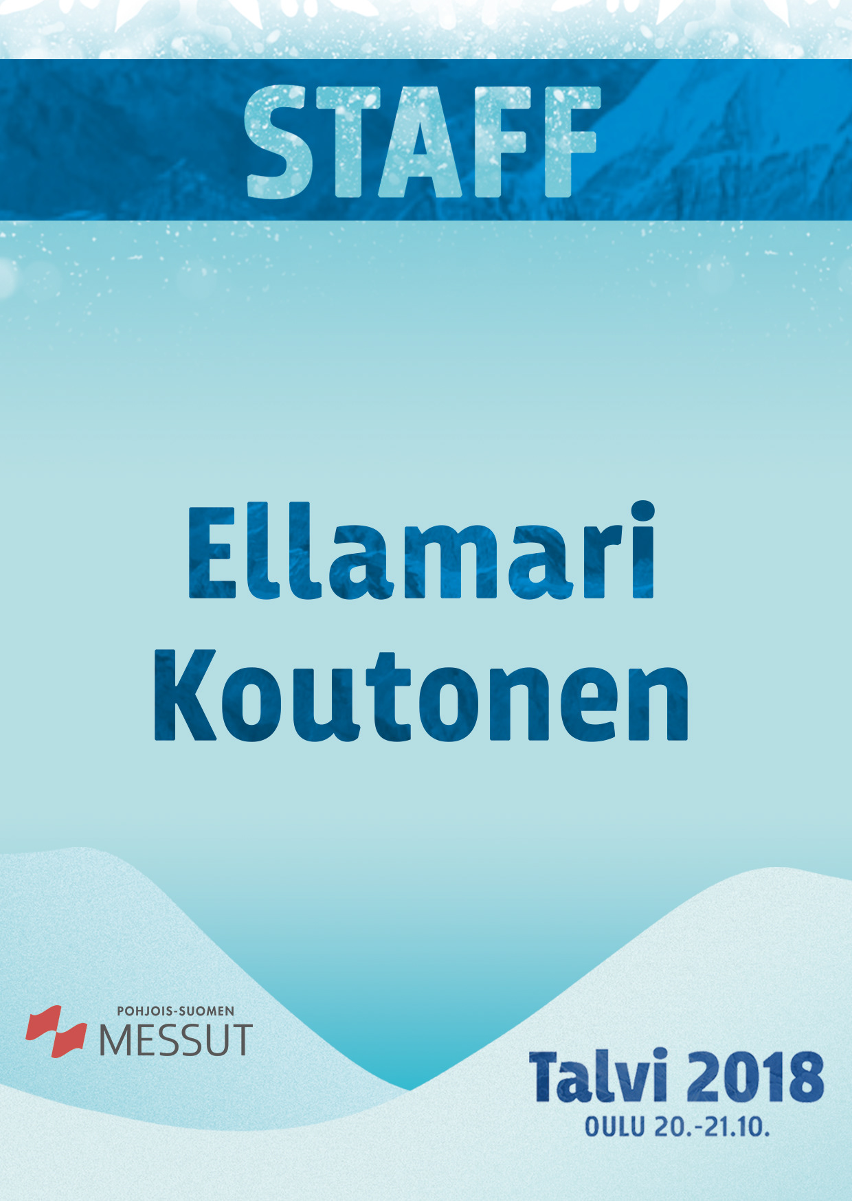 Ellamari Koutonen - Pohjois-Suomen Messut ry