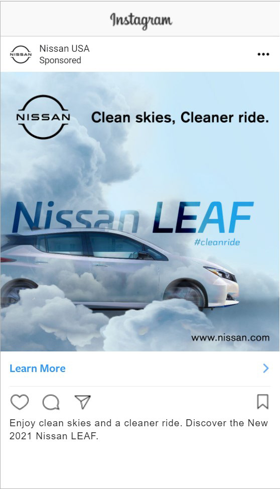 Instagram Ad.