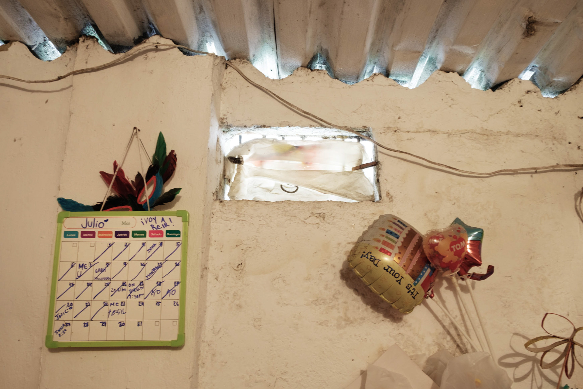 Room of Gabriela Contreras, 23, Left to Santiago, Chile, because she couldn´t stand the Government´s rule over the country. Caracas, Venezuela, 2018