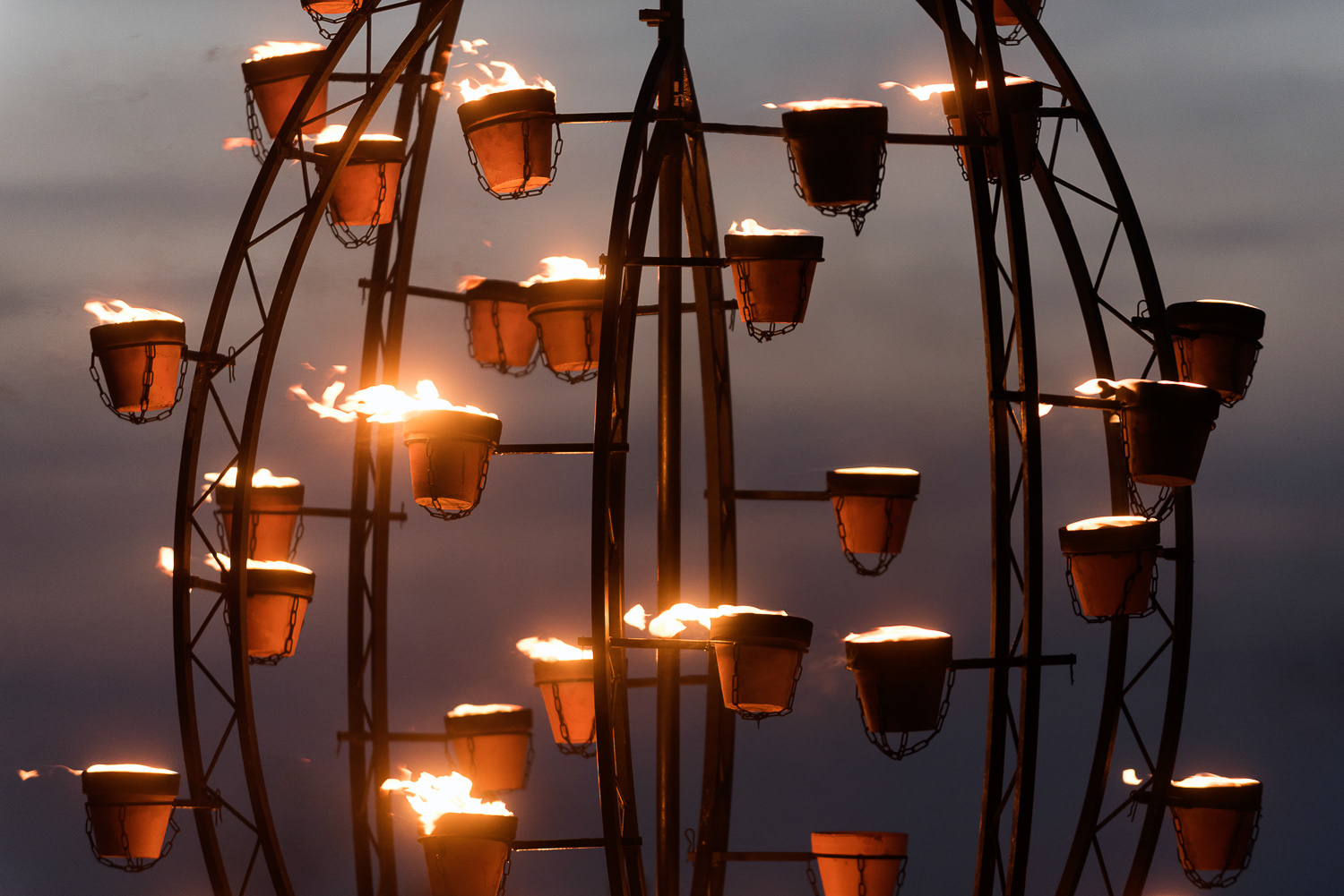 Fire, Scheveningen, The Netherlands ///// Sizes up to 140x100cm
