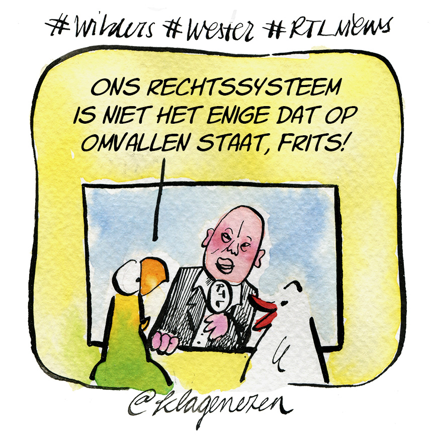 Frits gaat scheef