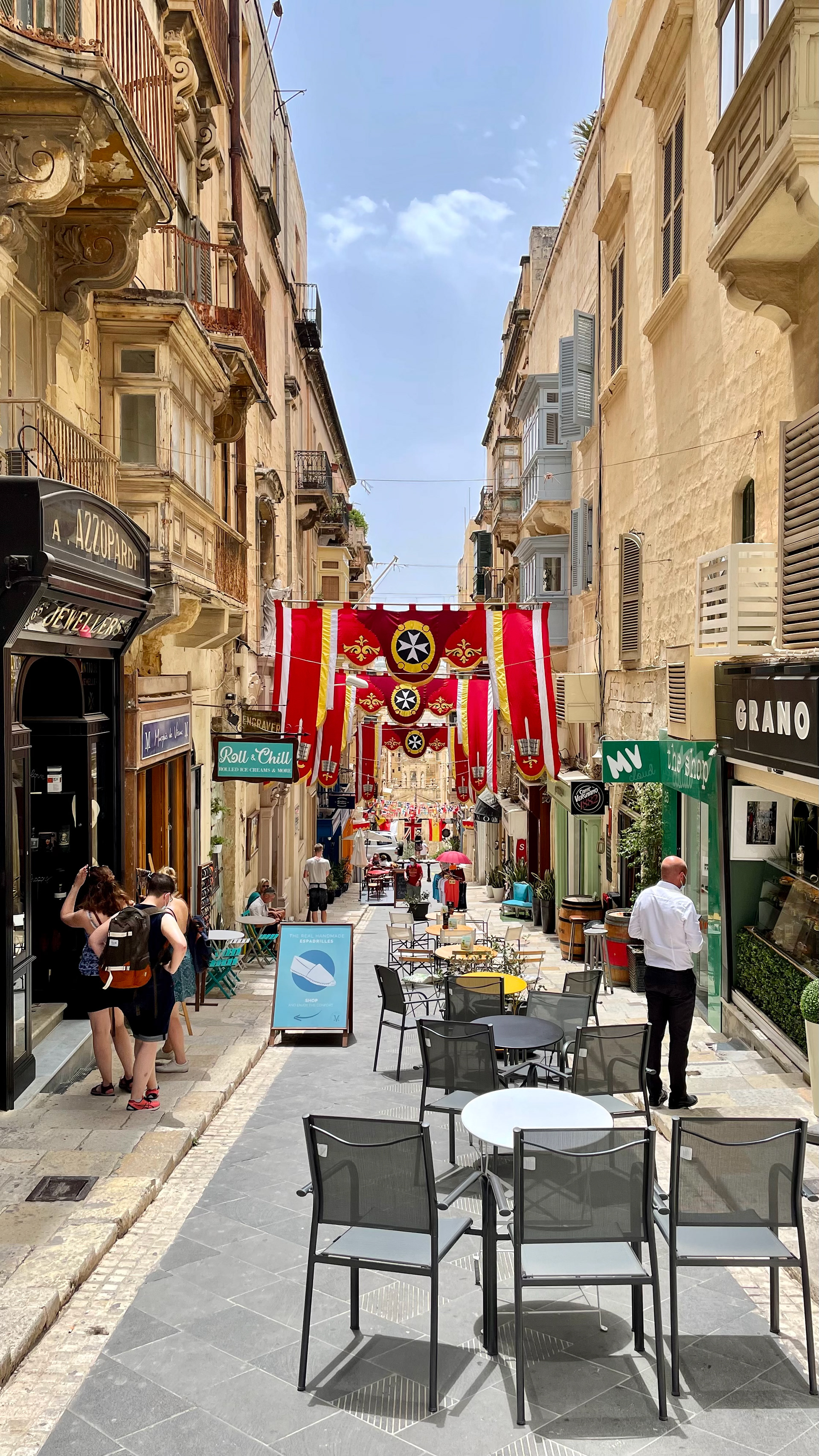 A street in Valletta