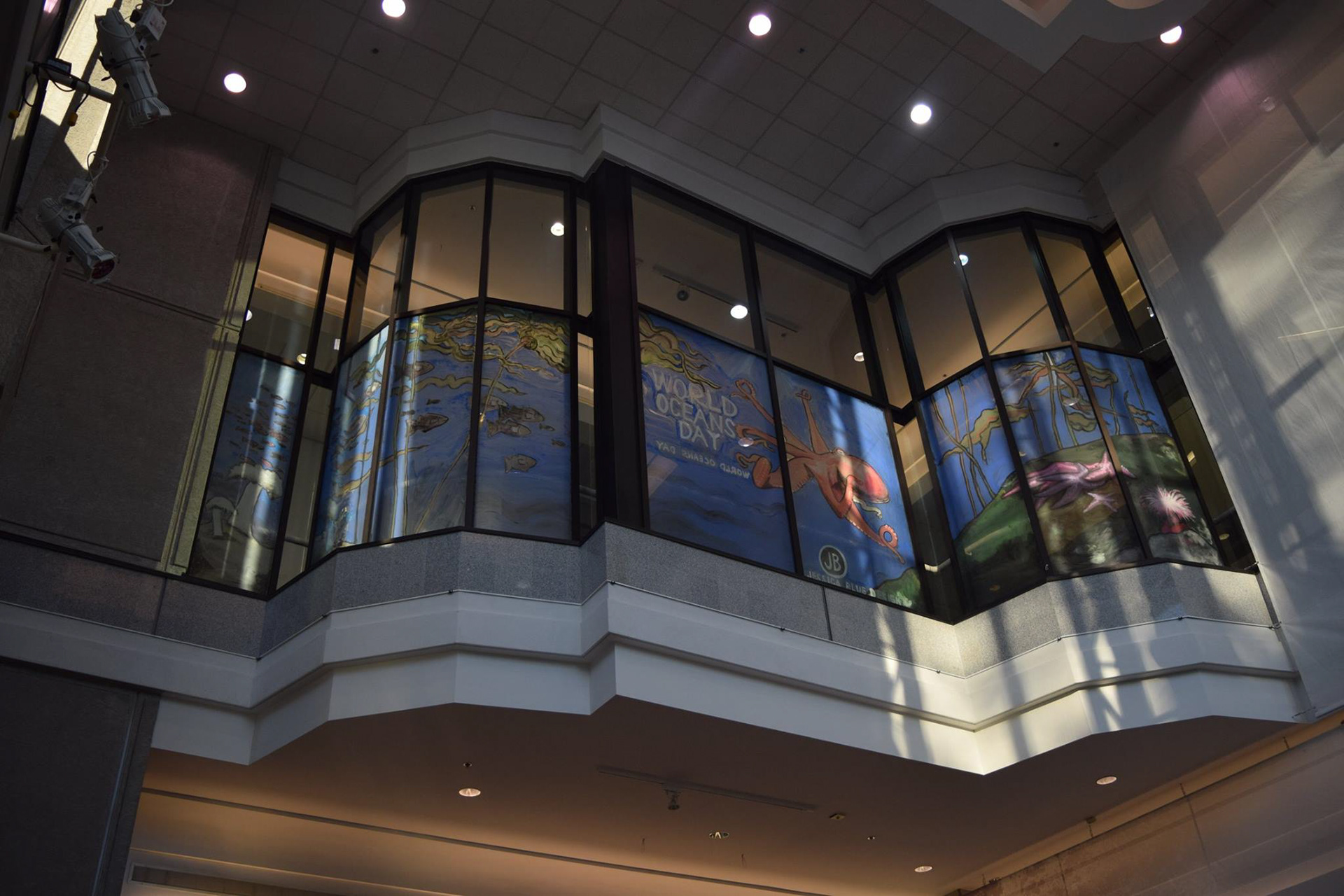 Mural - Royal BC Museum, 2015