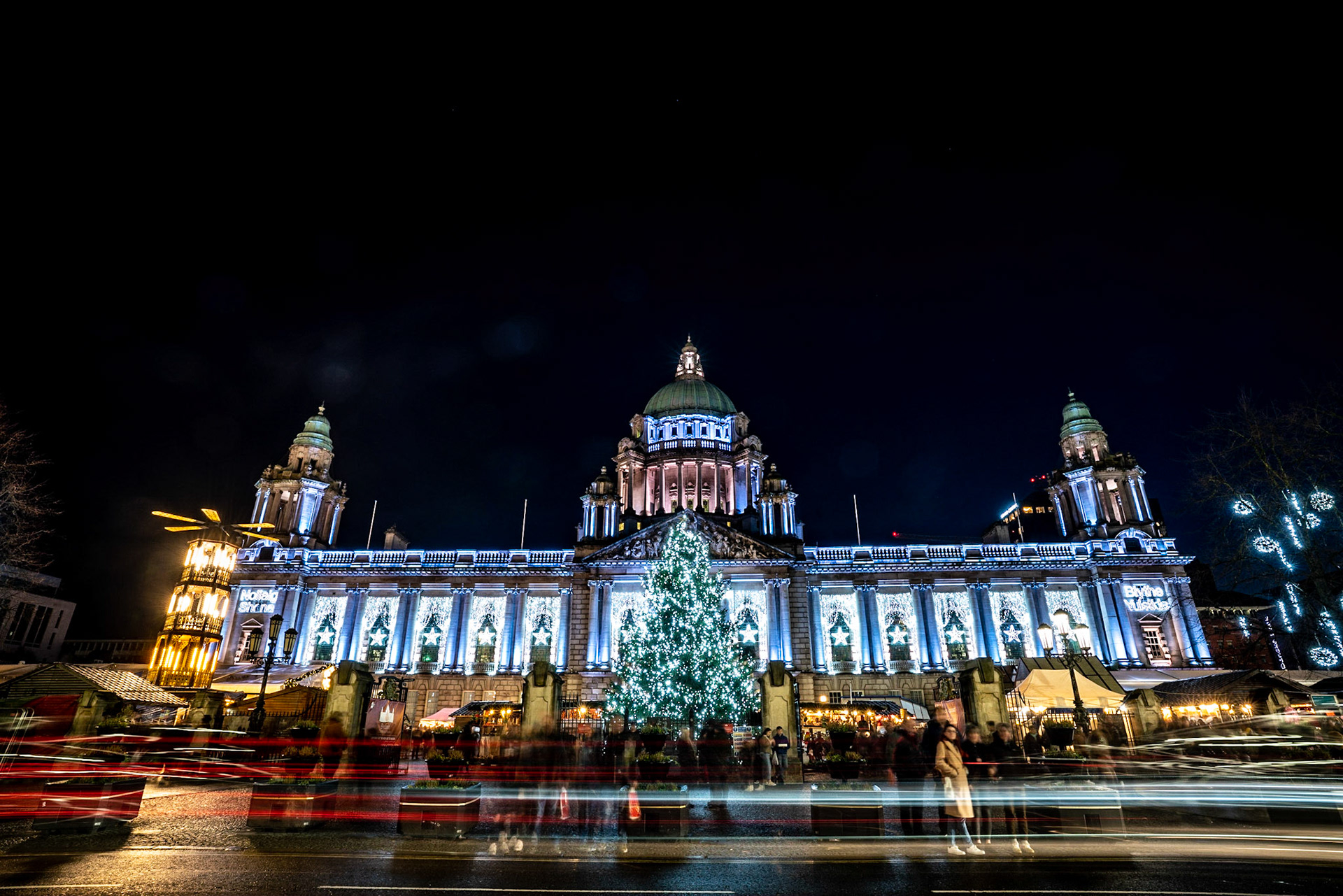 The Christmas Markets at Belfast City Hall
