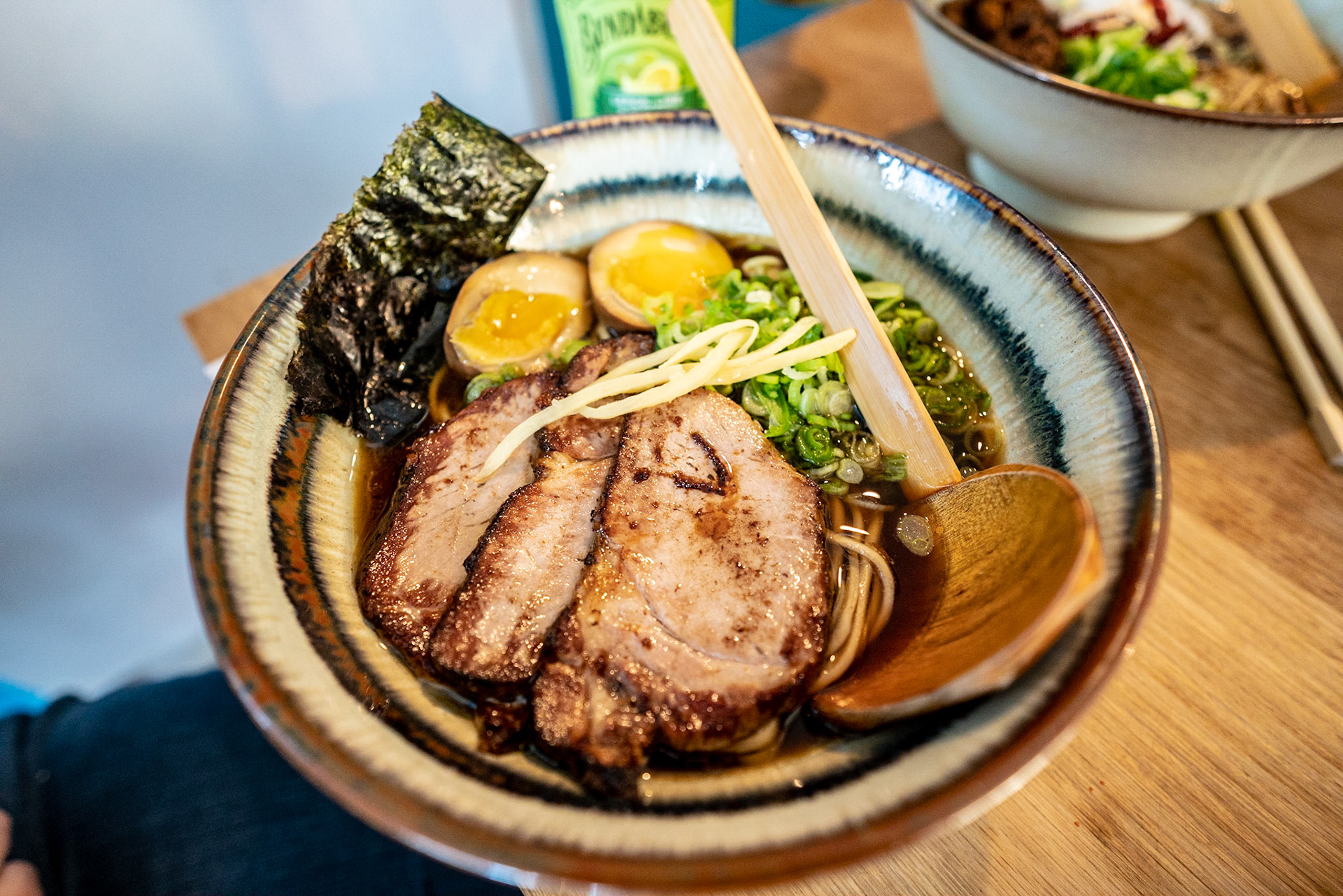 Julie-Anne, Niall, Conor, Alex and I finally got to Bia Rebel for some quality ramen - best I have had outside Japan