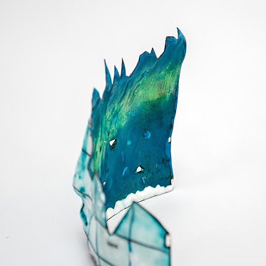 Carbon Emitted, 2019 // side view