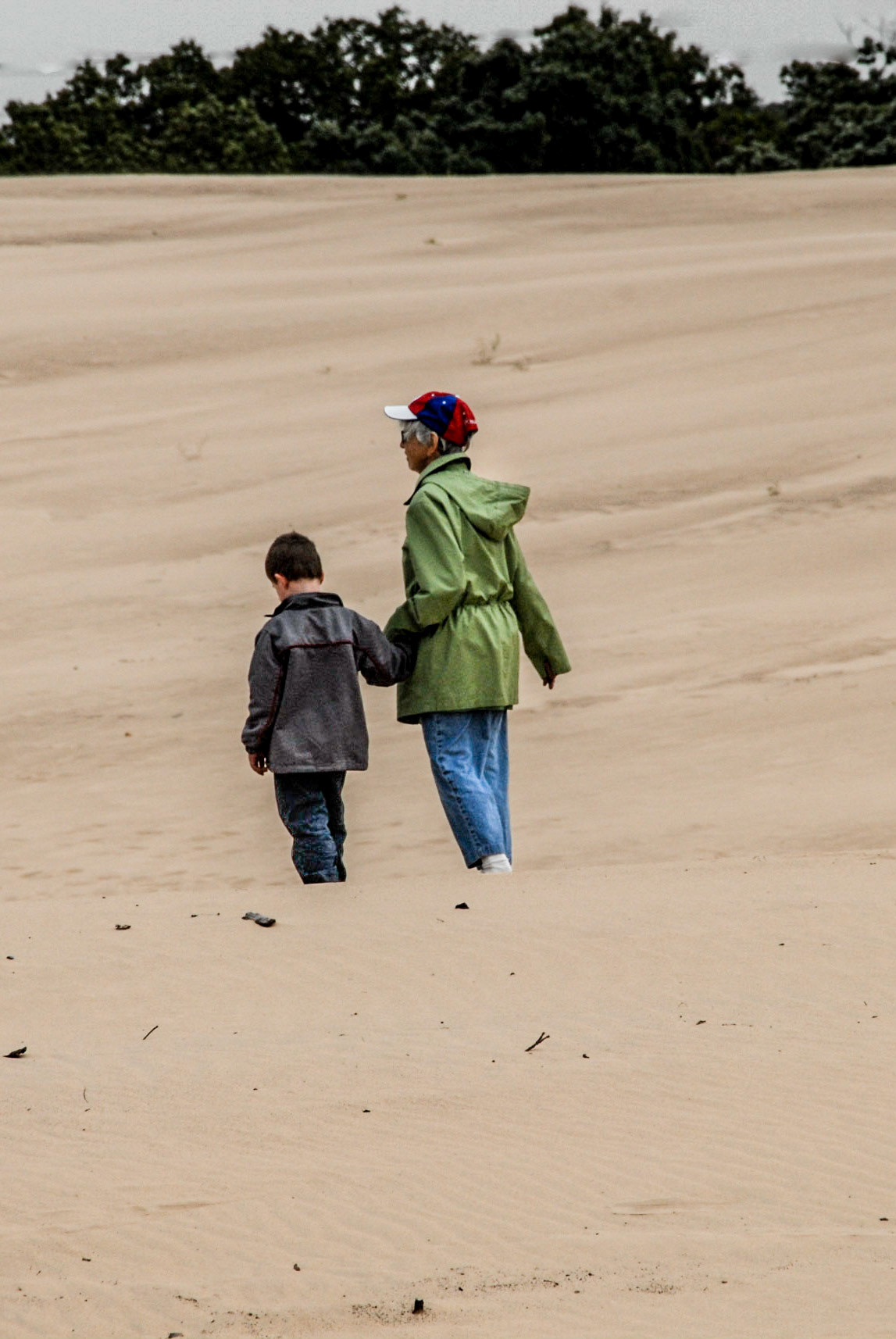 Carter and His Busia - Indiana Dunes