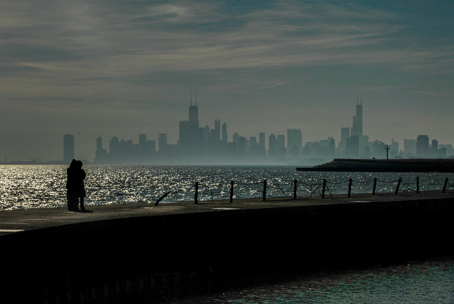 Chicago from Horseshoe Pier - November 2006
