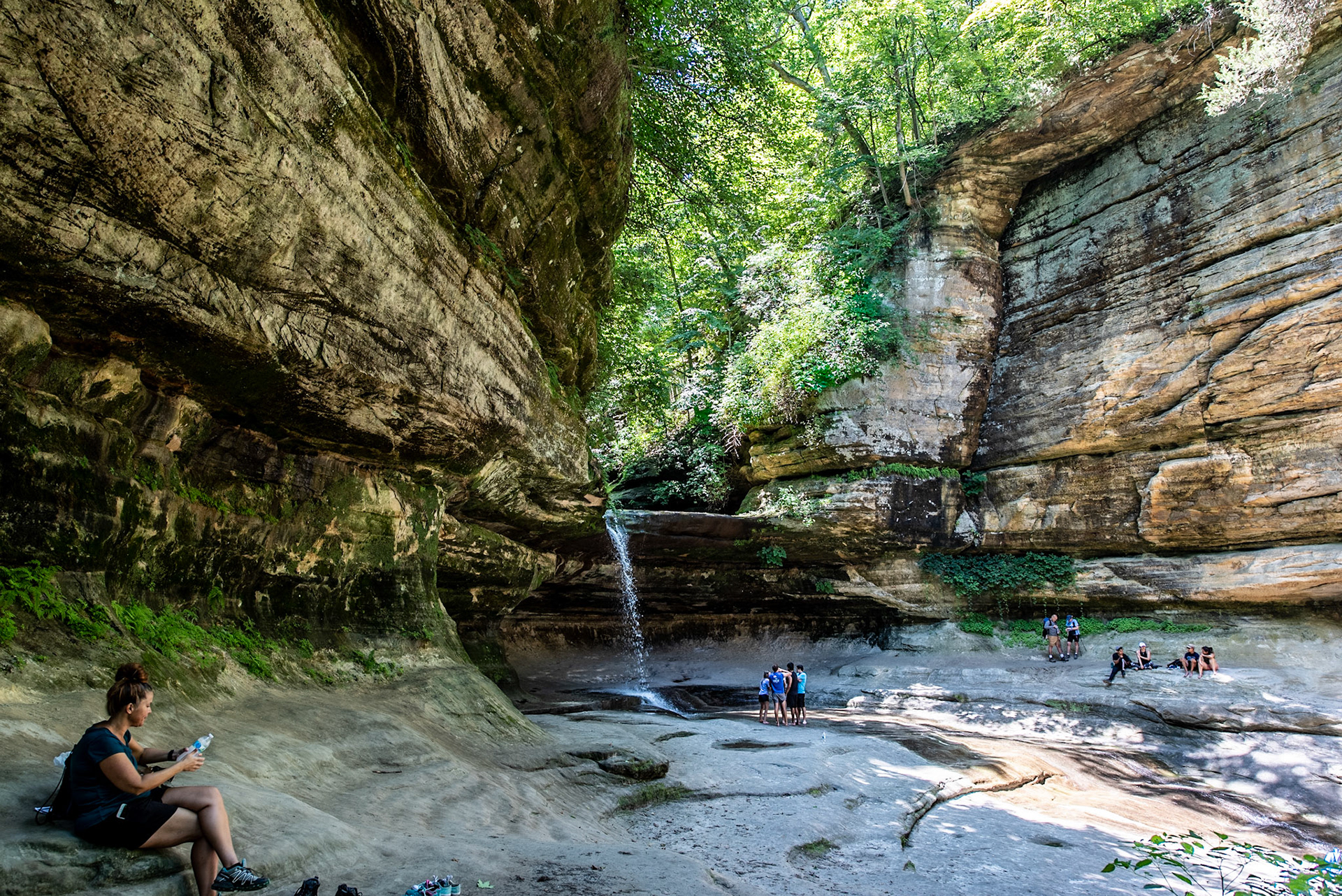 LaSalle Canyon, Starved Rock SP, Utica, IL, Aug 2019