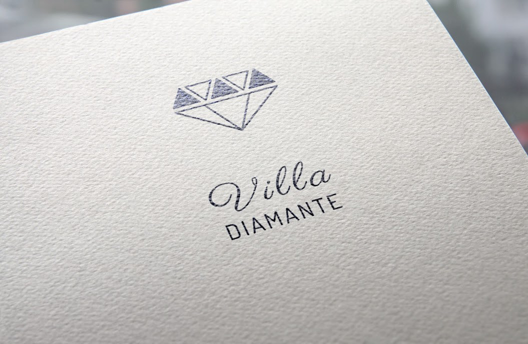 Logotyp zaprojektowany dla osiedla Villa Diamente