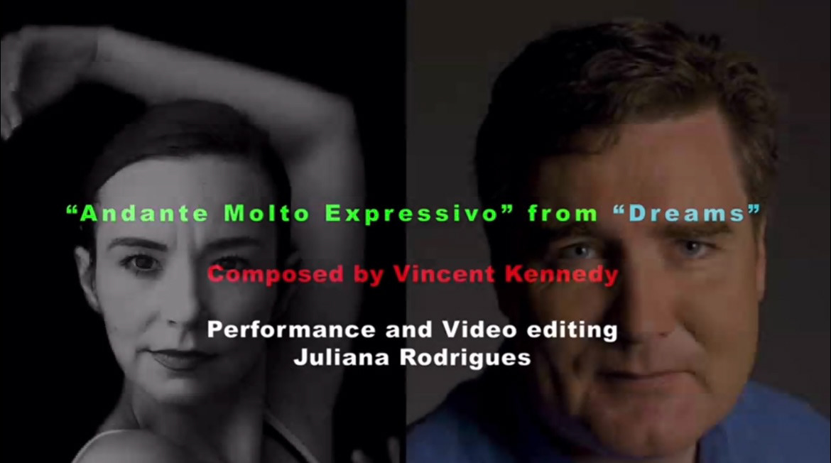 Juliana Rodrigues and Vincent Kennedy
