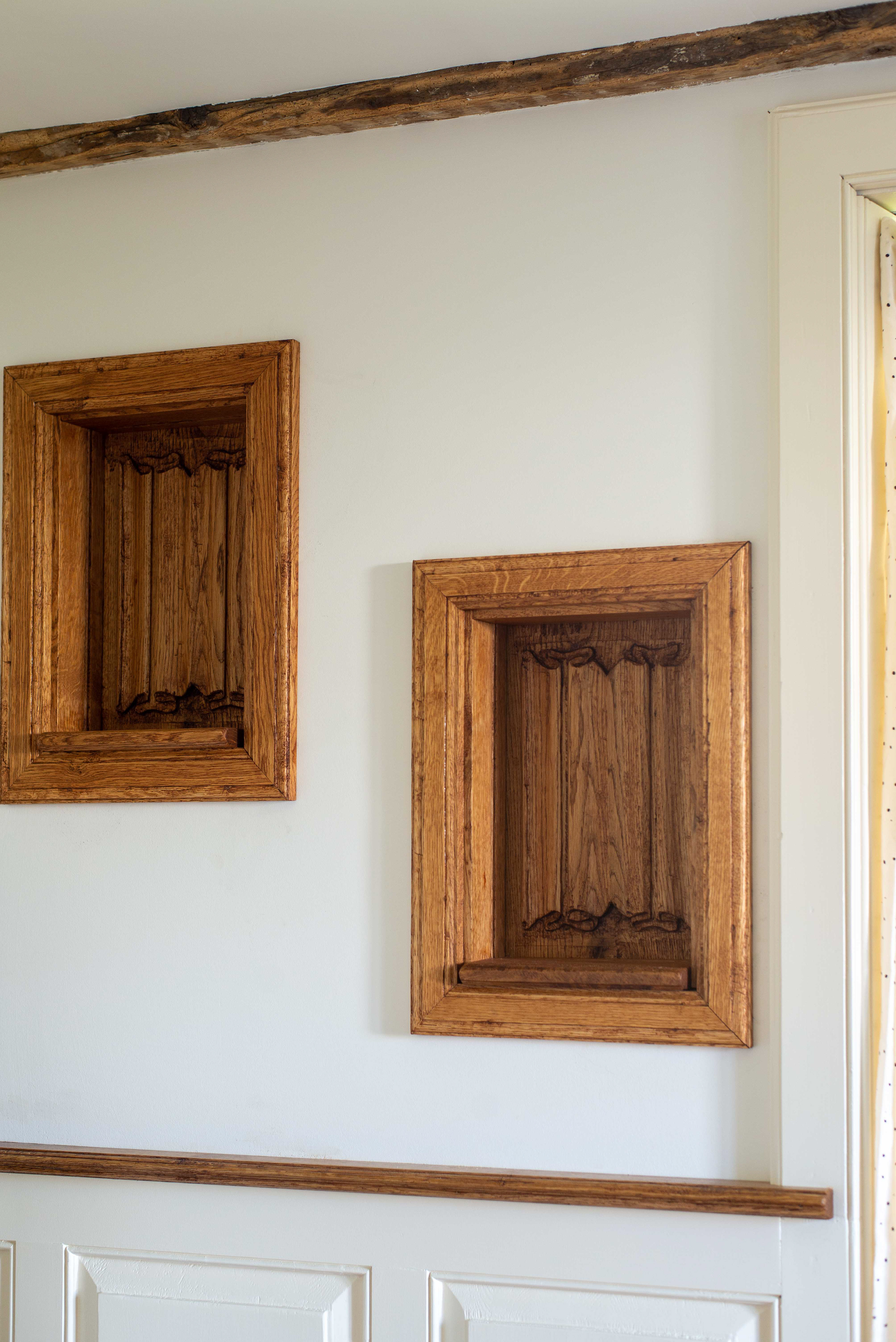 Leinenfalte Schrank mit Geheimfach