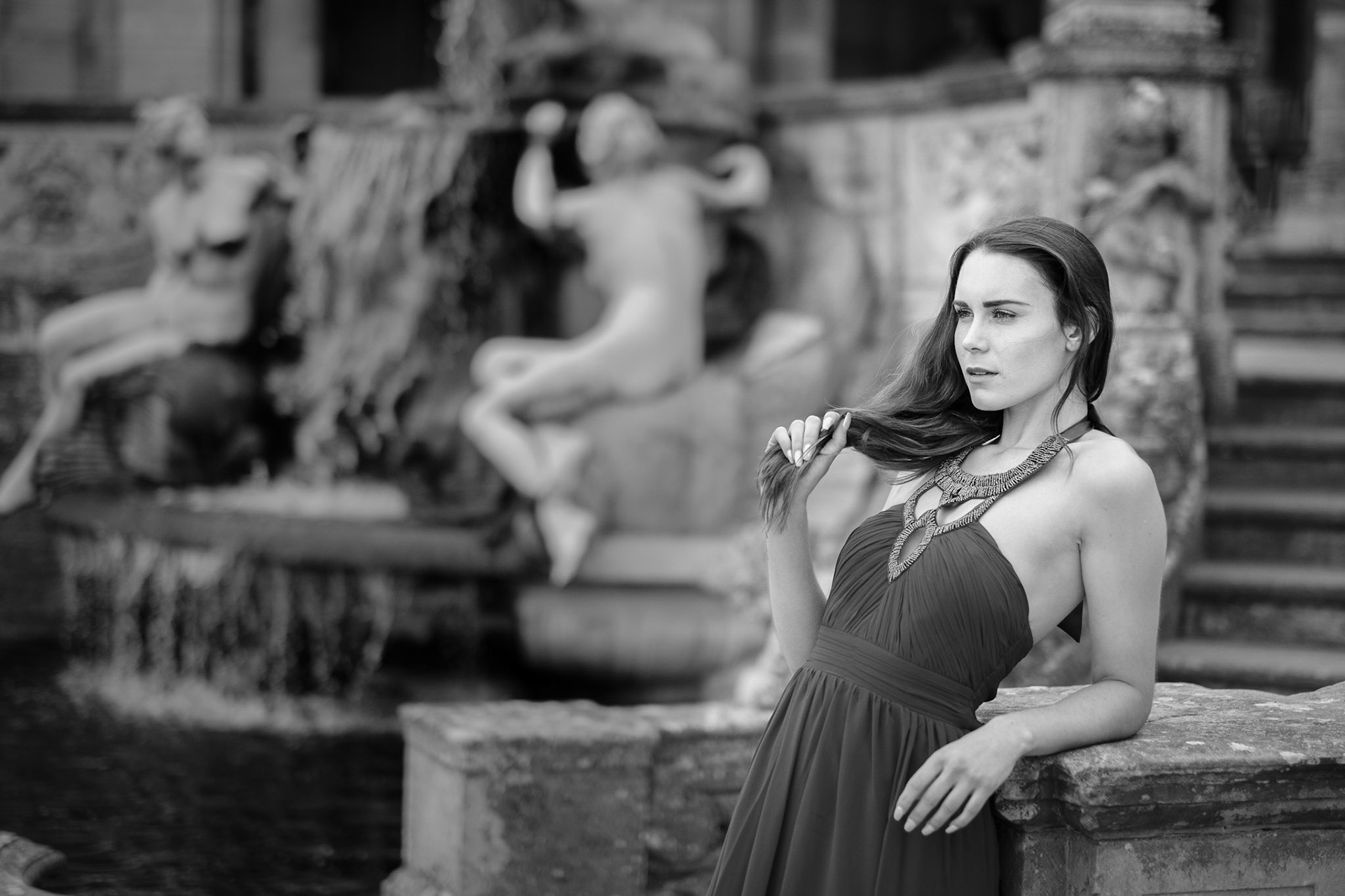 In an Italian Garden