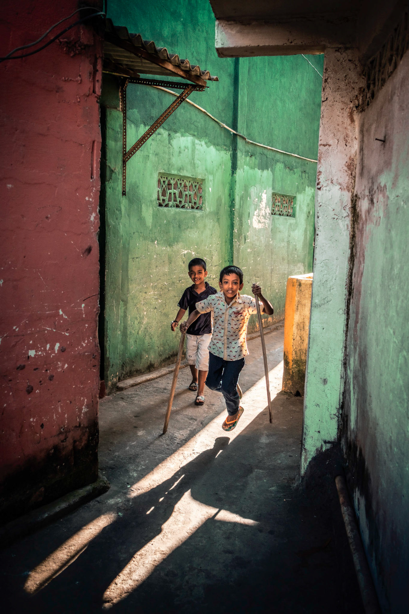 Skipping in the Alley