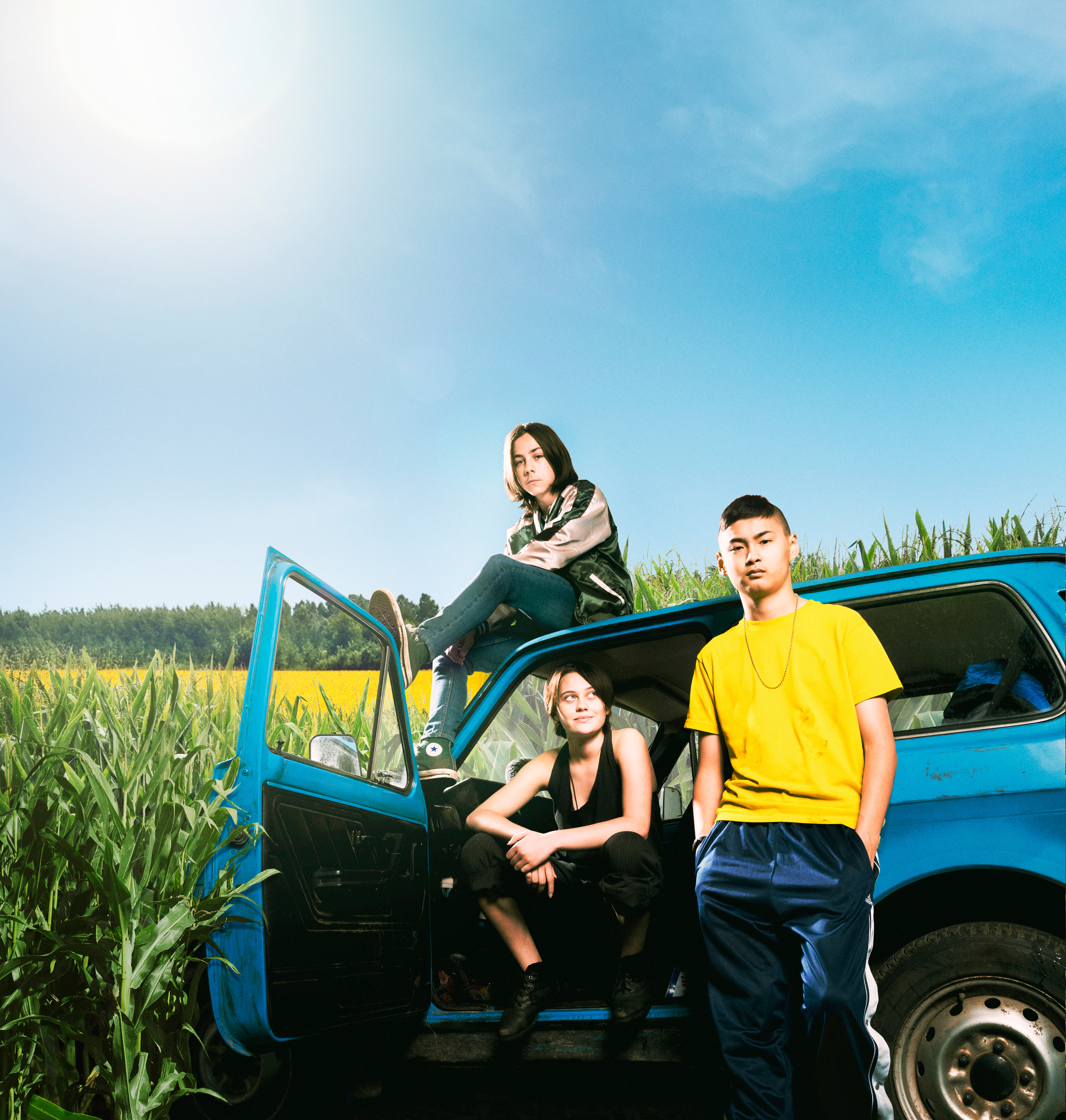 Additional artwork featuring the main 3 cast.